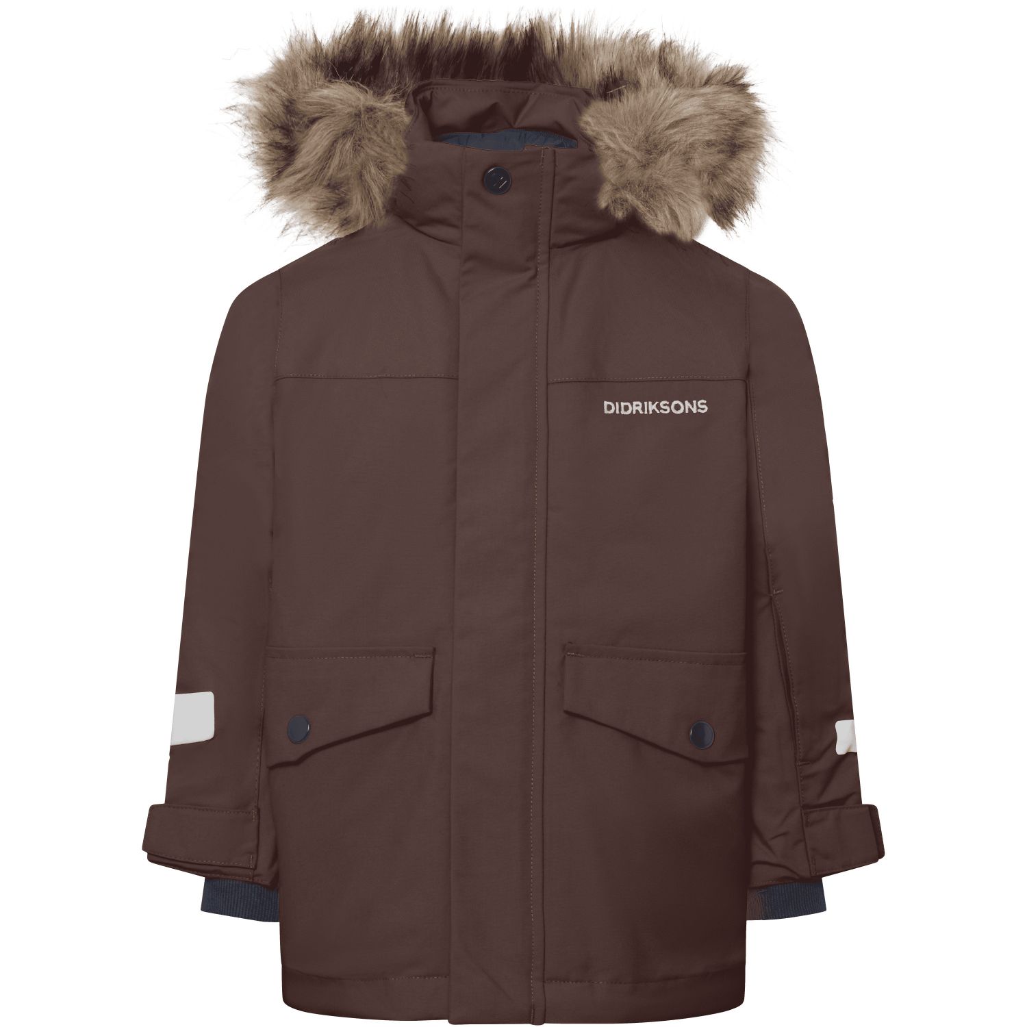 Didriksons Bjärven 5, parka, crianças, marrom