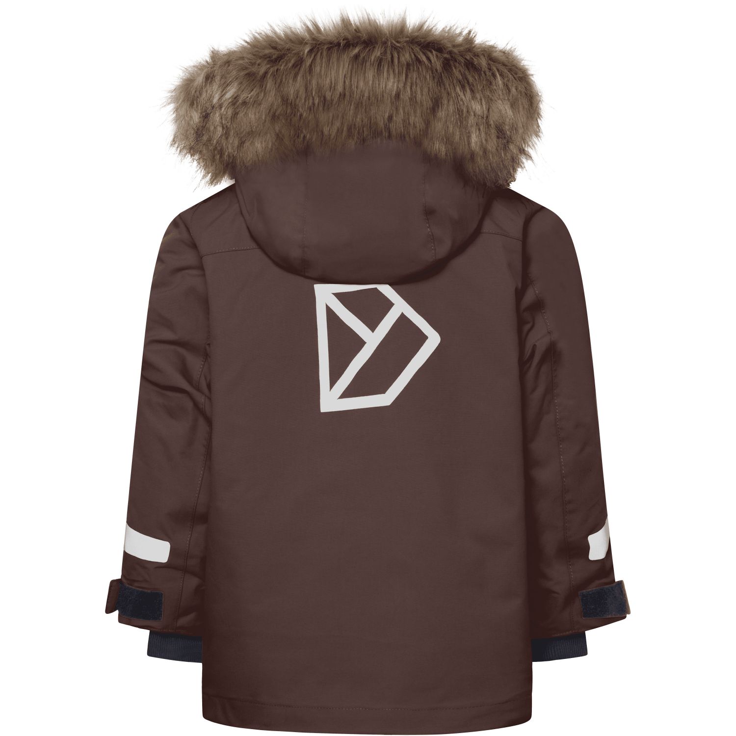 Didriksons Bjärven 5, parka, crianças, marrom
