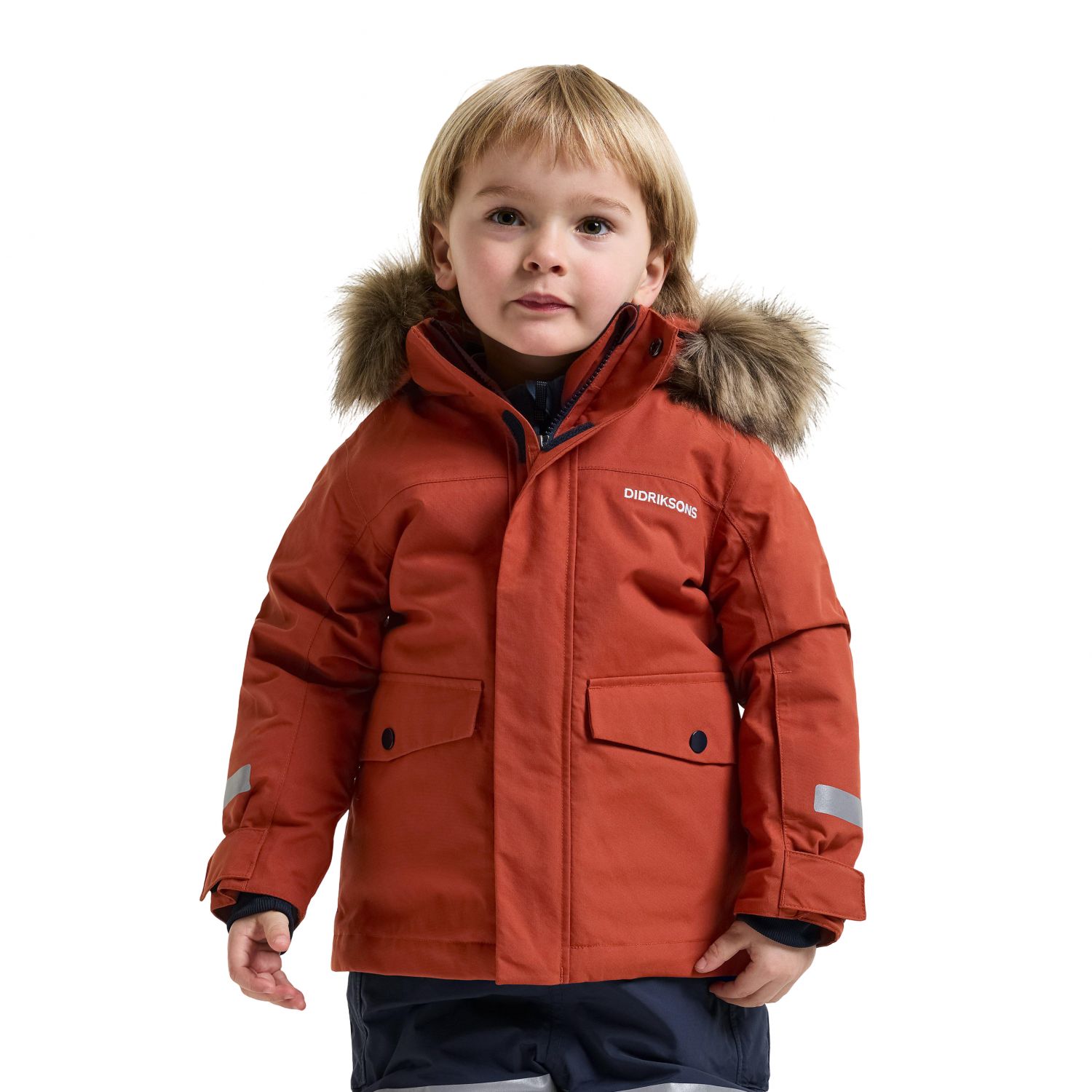 Didriksons Bjärven 5, parka, crianças, rust