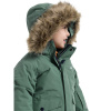 Didriksons Bjärven 5, parka, crianças, verde-escuro