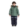 Didriksons Bjärven 5, parka, crianças, verde-escuro