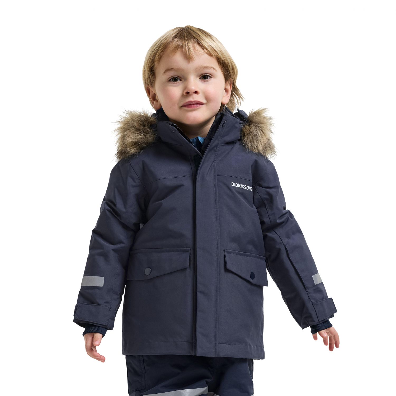 Didriksons Bjärven 5, parka, deti, navy