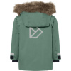 Didriksons Bjärven 5, parka, detská, tmavozelená