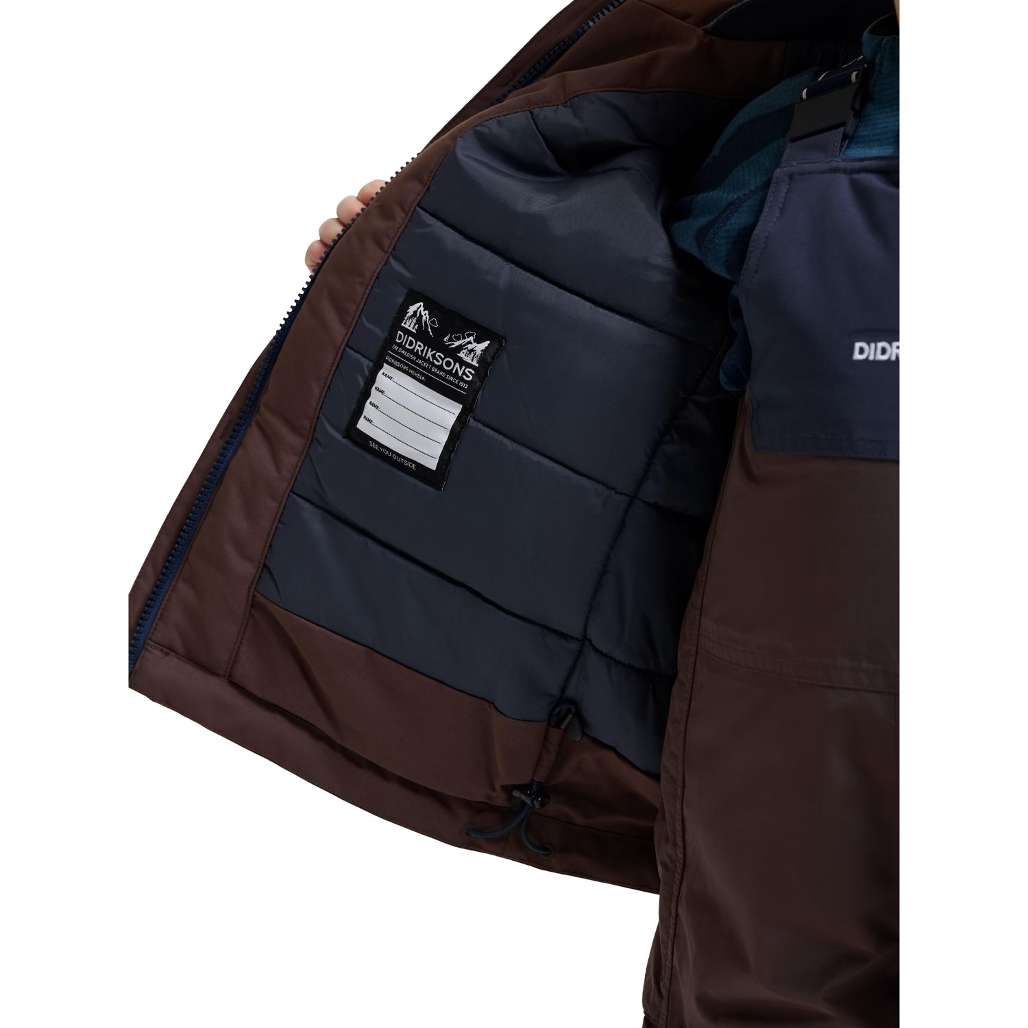 Didriksons Bjärven 5, parkas, deti, hnedá
