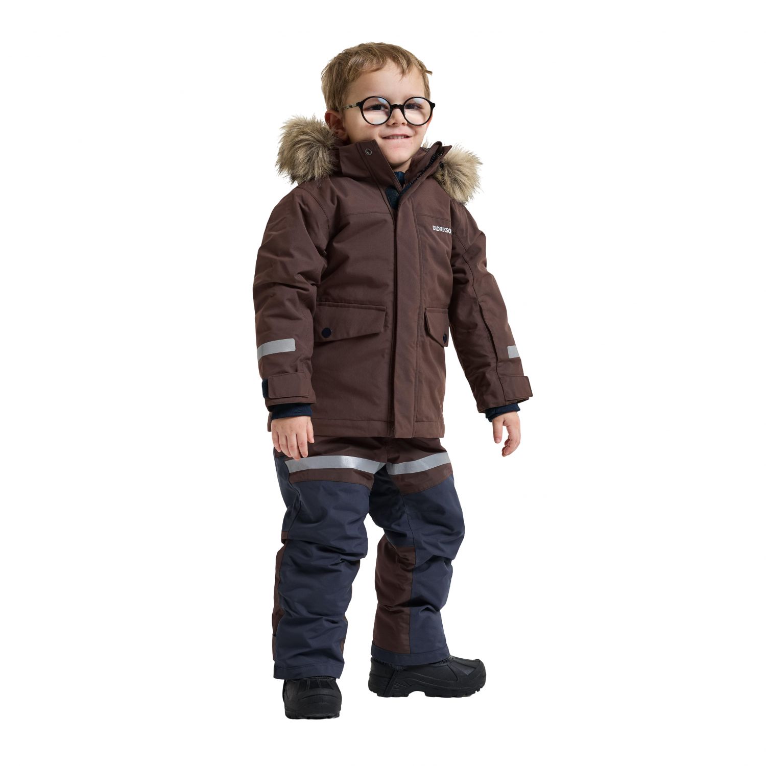 Didriksons Bjärven 5, parkas, deti, hnedá