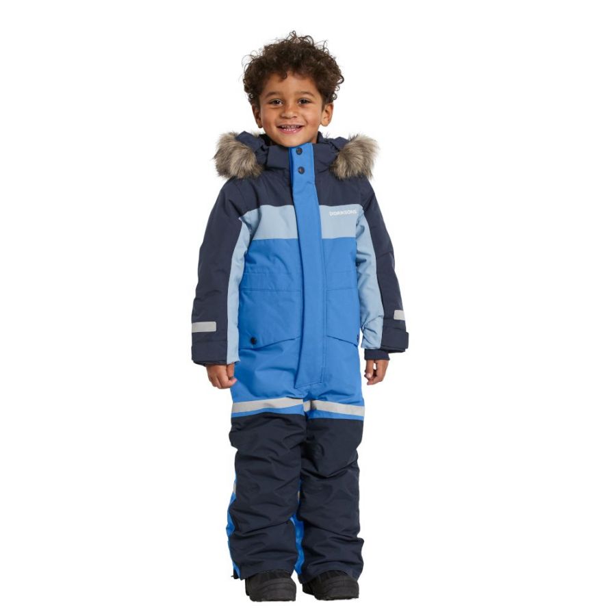 Didriksons Bjärven, combinaison de ski, junior, bleu