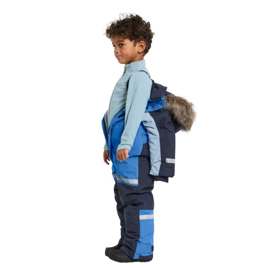 Didriksons Bjärven, combinaison de ski, junior, bleu