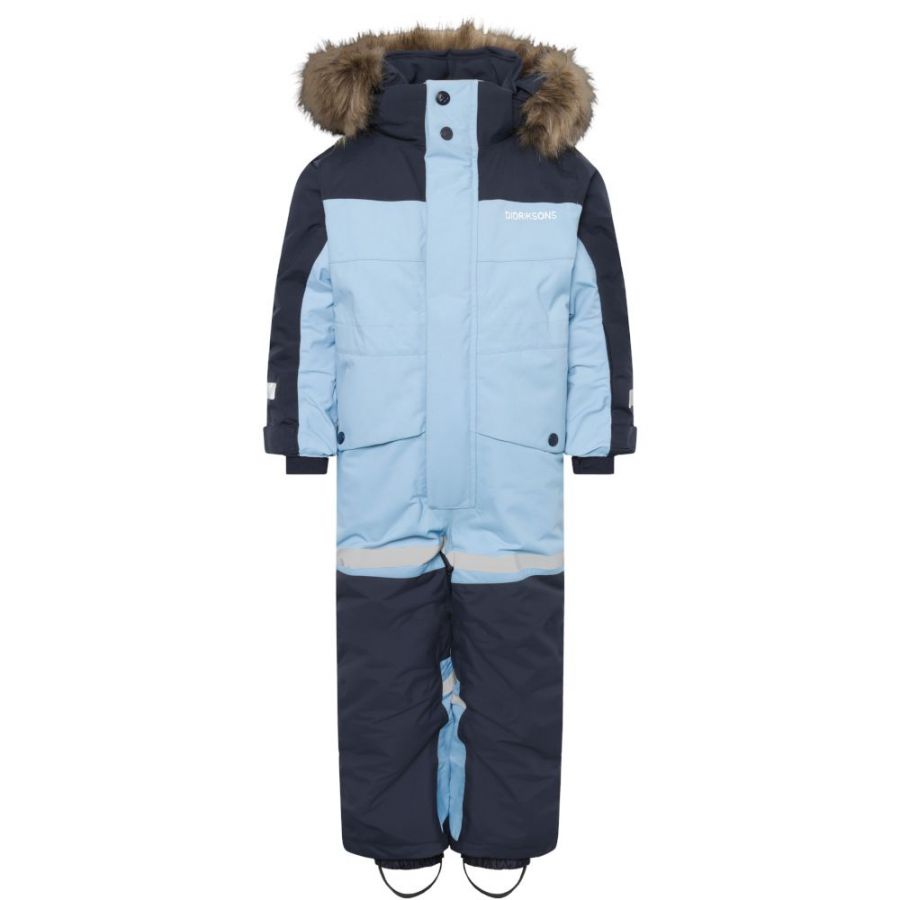 Didriksons Bjärven, combinaison de ski, junior, bleu clair