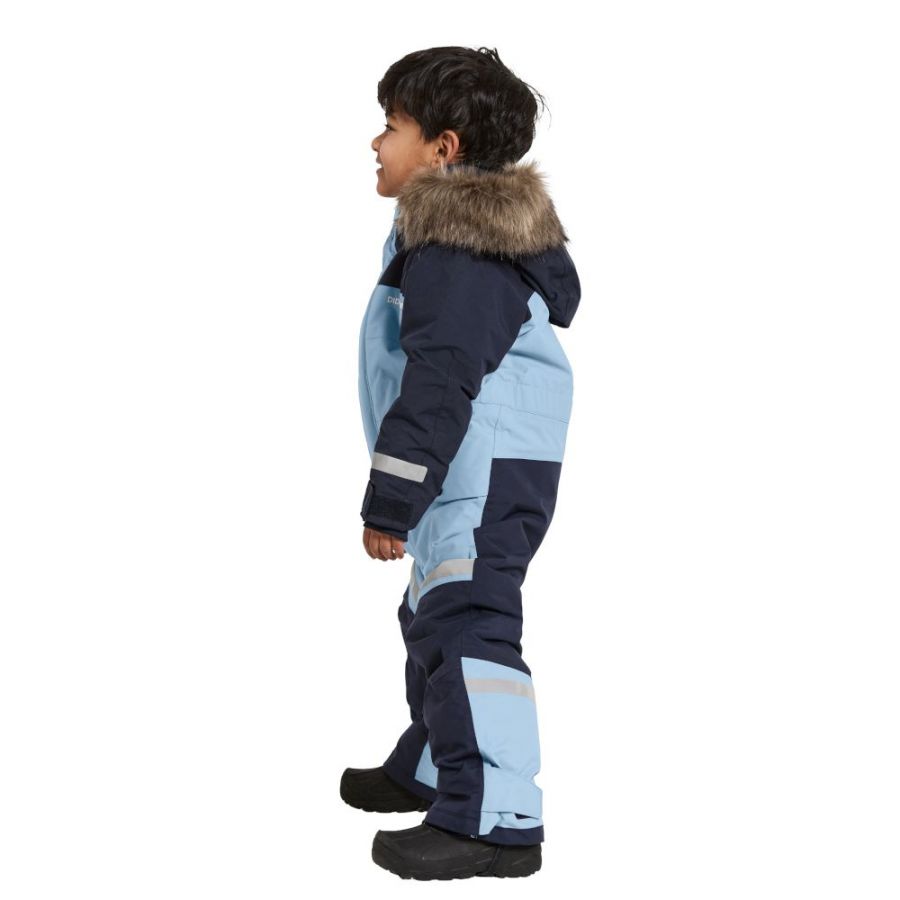 Didriksons Bjärven, combinaison de ski, junior, bleu clair