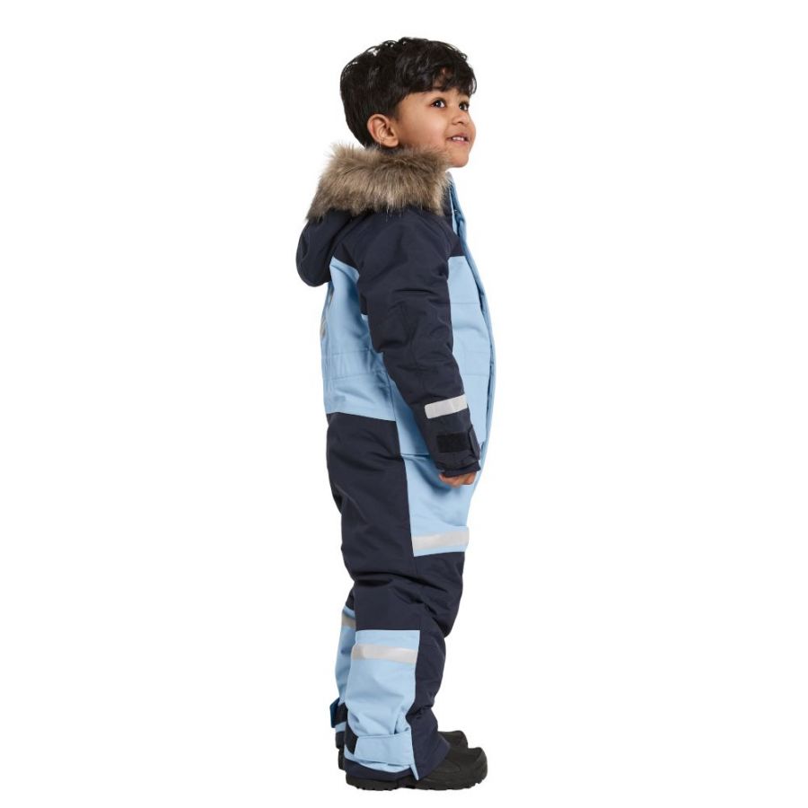 Didriksons Bjärven, combinaison de ski, junior, bleu clair