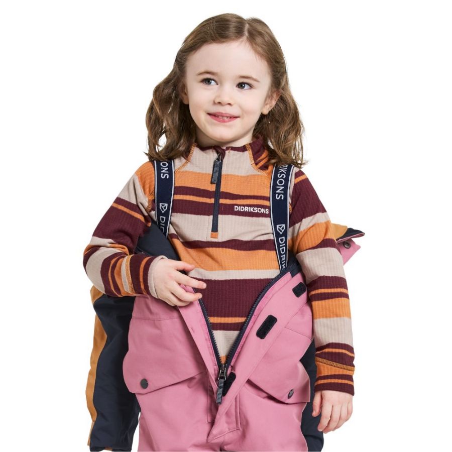 Didriksons Bjärven, combinaison de ski, junior, rose