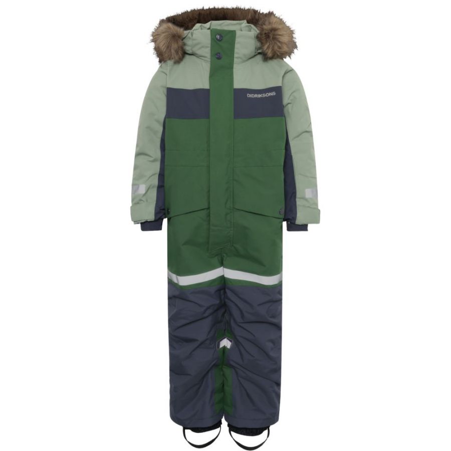 Didriksons Bjärven, combinaison de ski, junior, vert clair