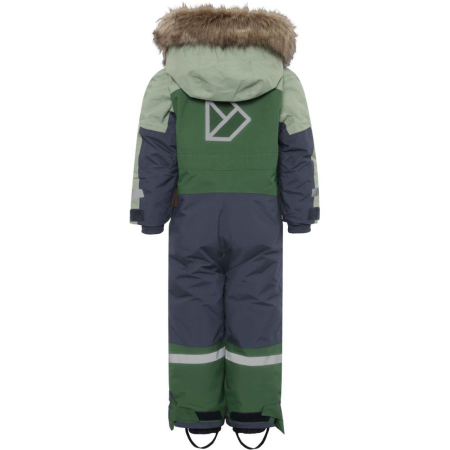 Didriksons Bjärven, combinaison de ski, junior, vert clair