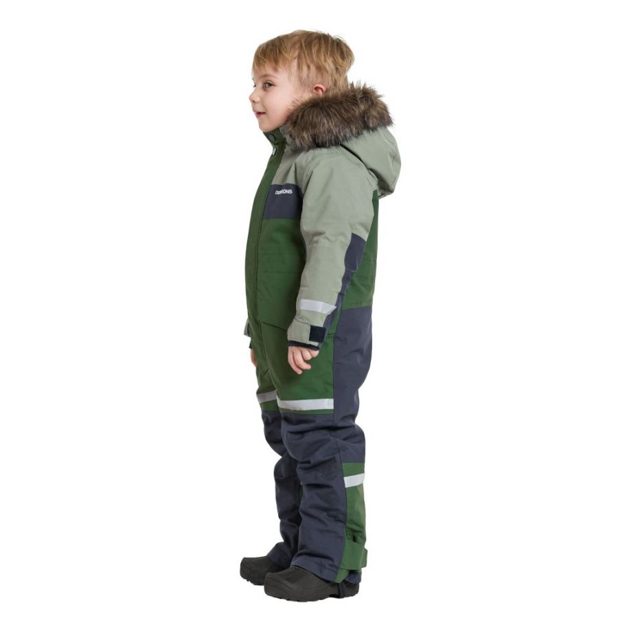 Didriksons Bjärven, combinaison de ski, junior, vert clair
