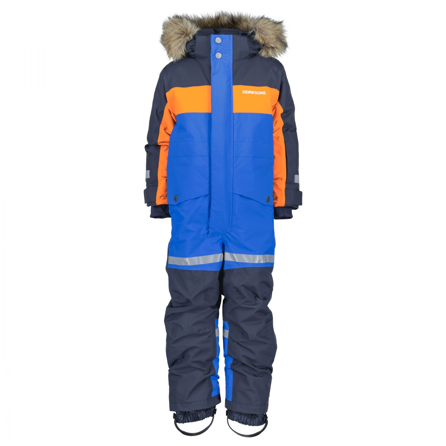 Didriksons Bjärven, overall, junior, caribbean blue