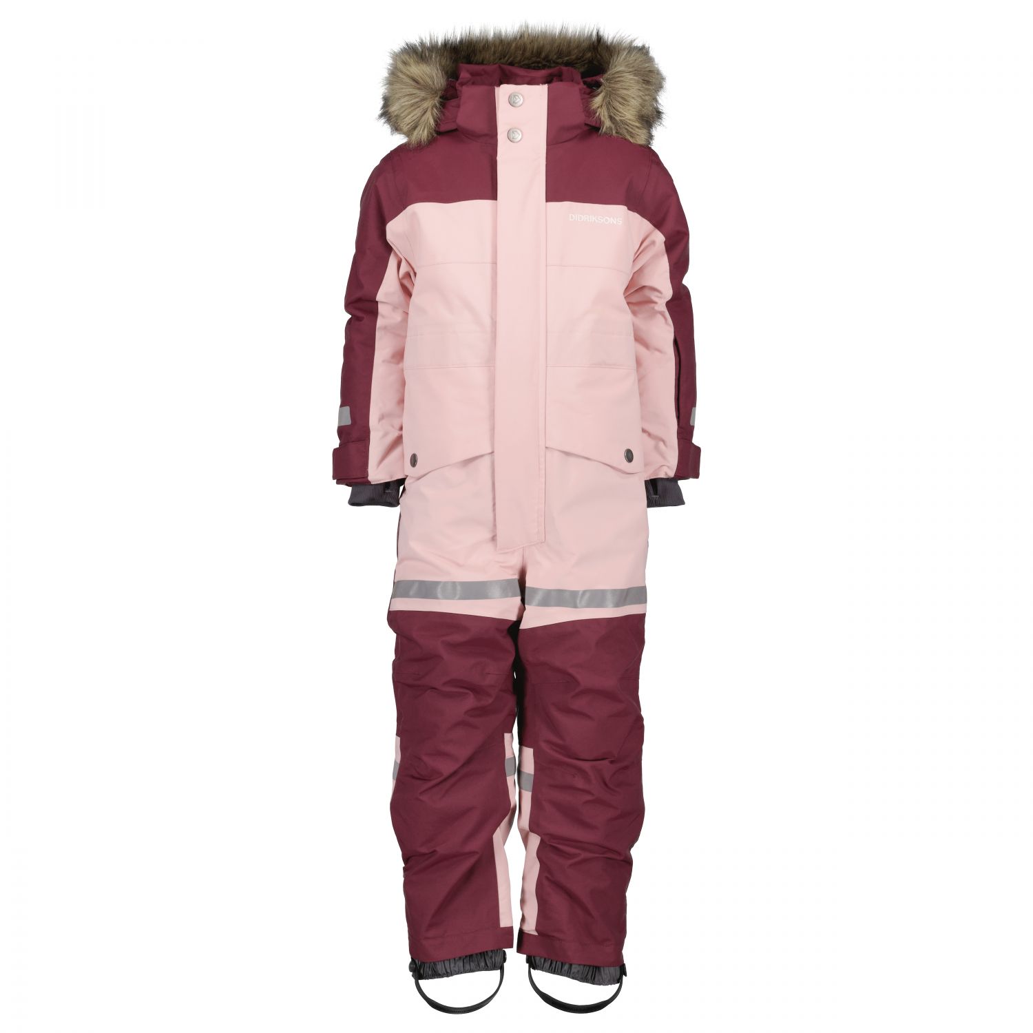 Didriksons Bjärven, overall, junior, dusty pink
