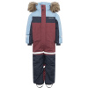 Didriksons Bjärven, snowsuit, junior, anemon red