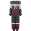 Didriksons Bjärven, snowsuit, junior, anemon red