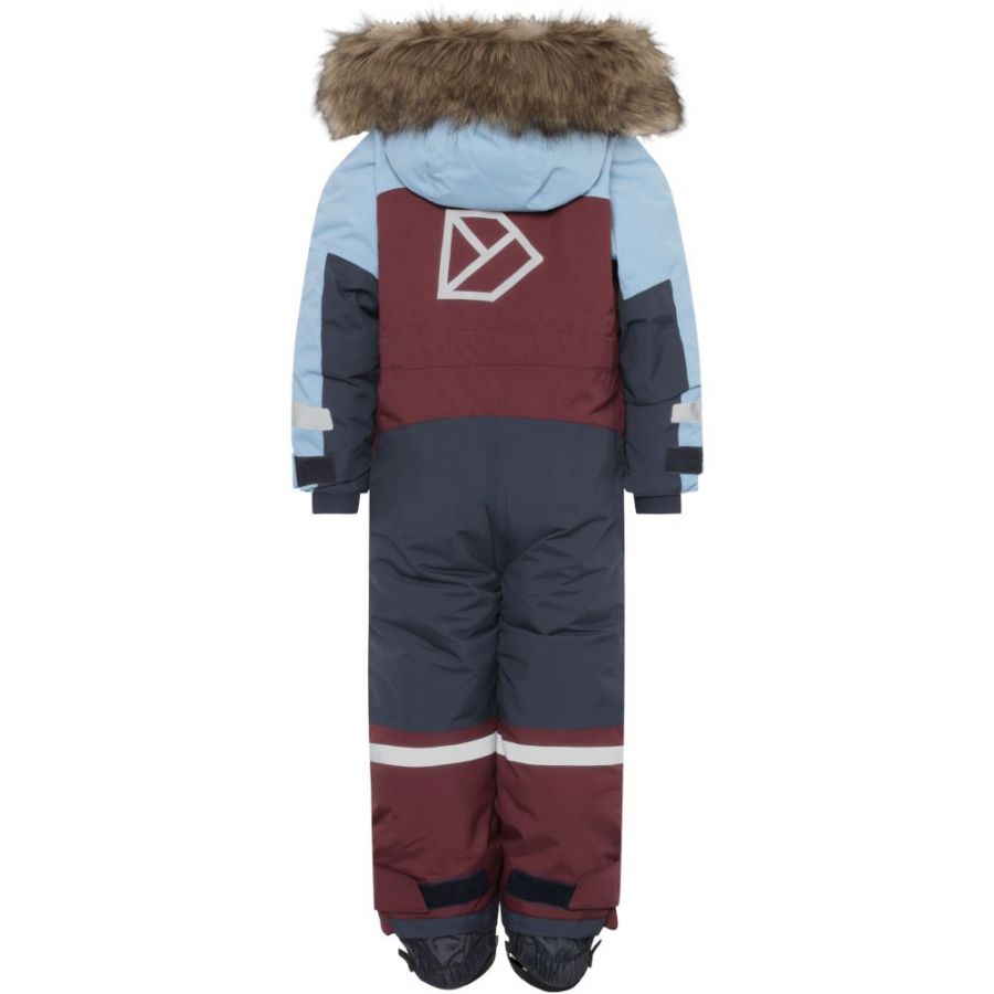 Didriksons Bjärven, snowsuit, junior, anemon red