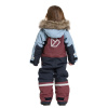 Didriksons Bjärven, snowsuit, junior, anemon red