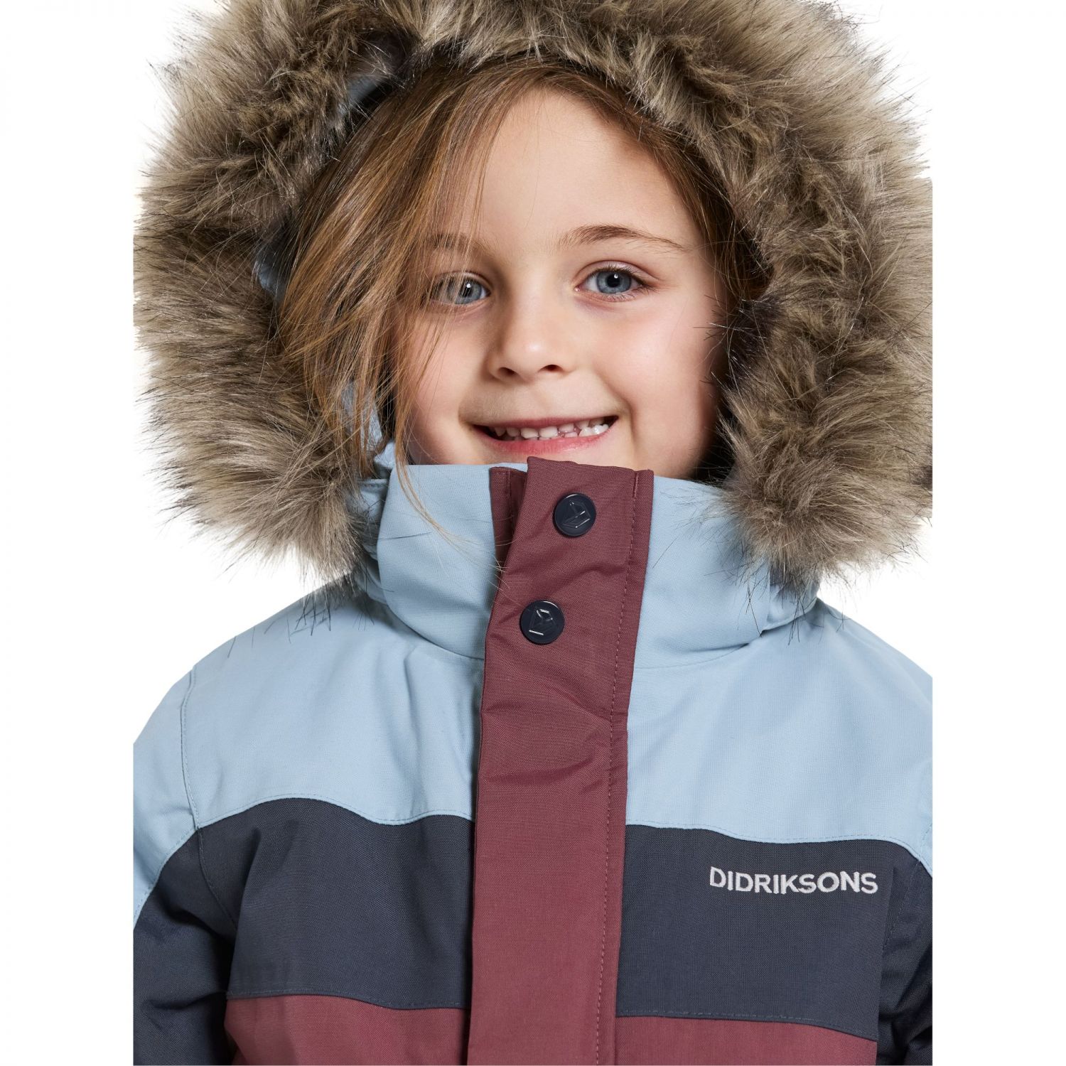 Didriksons Bjärven, snowsuit, junior, anemon red