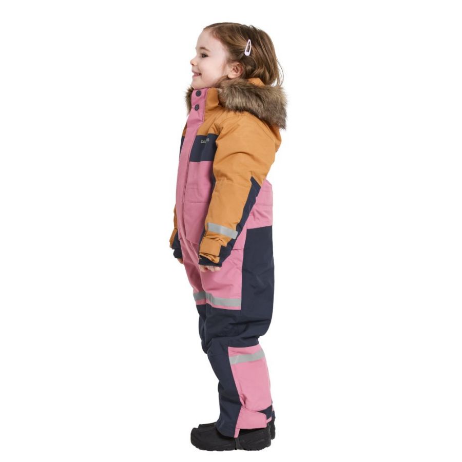 Didriksons Bjärven, snowsuit, junior, heather pink