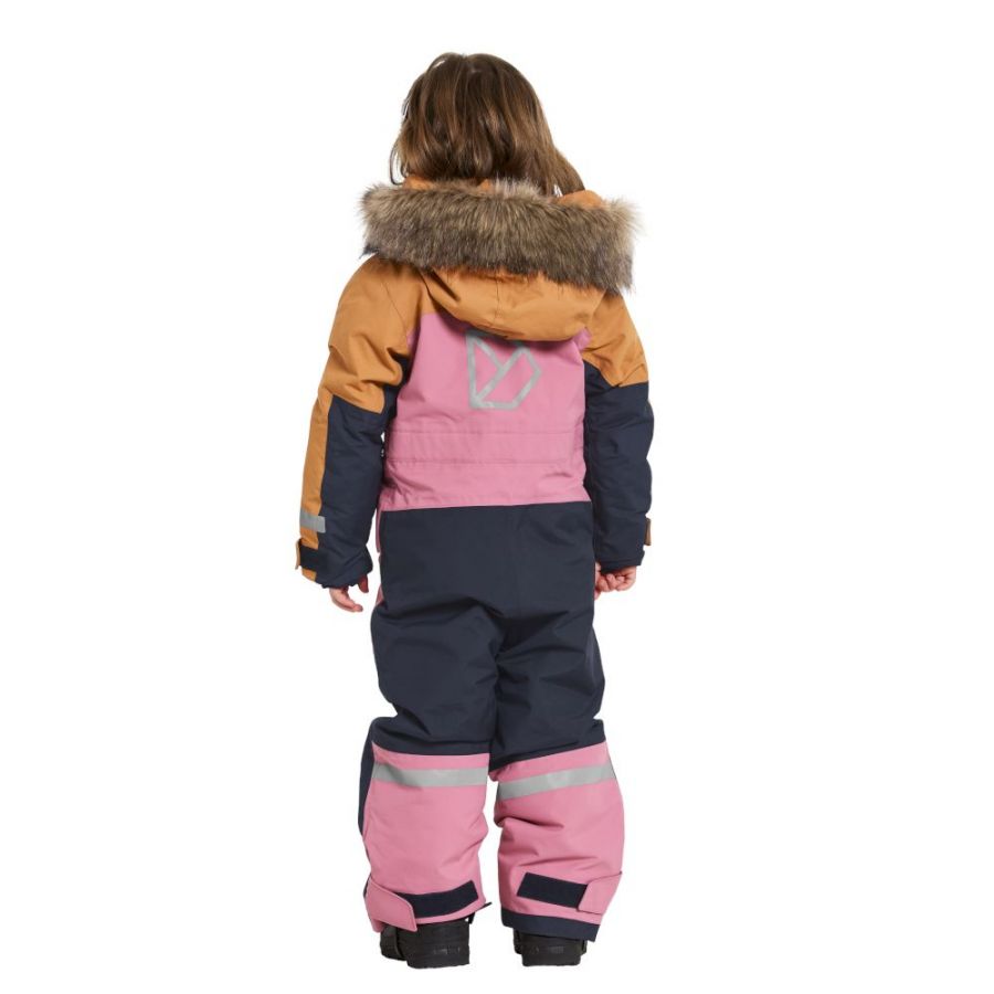Didriksons Bjärven, snowsuit, junior, heather pink