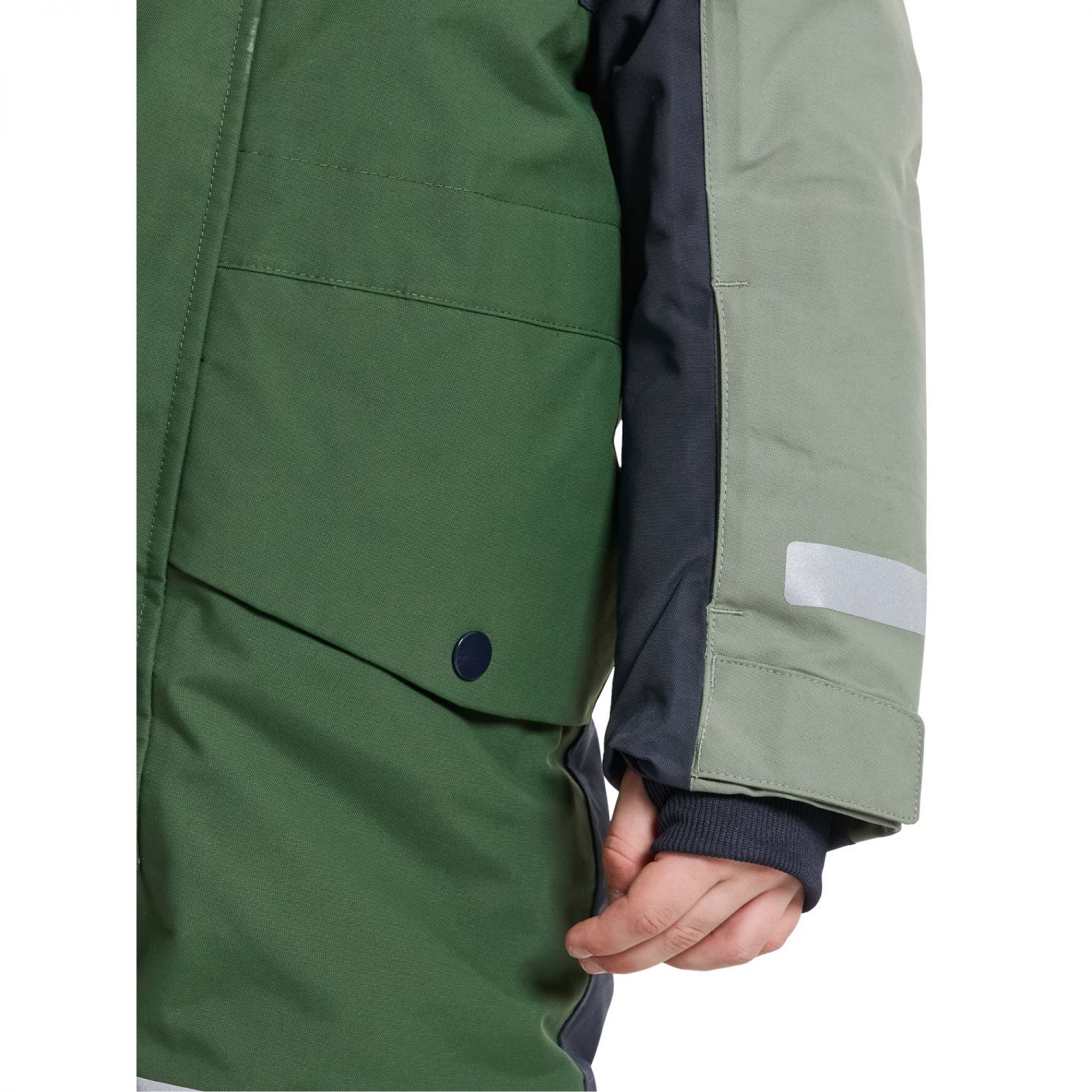 Didriksons Bjärven, snowsuit, junior, light moss