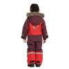 Didriksons Bjärven, snowsuit, junior, pomme red