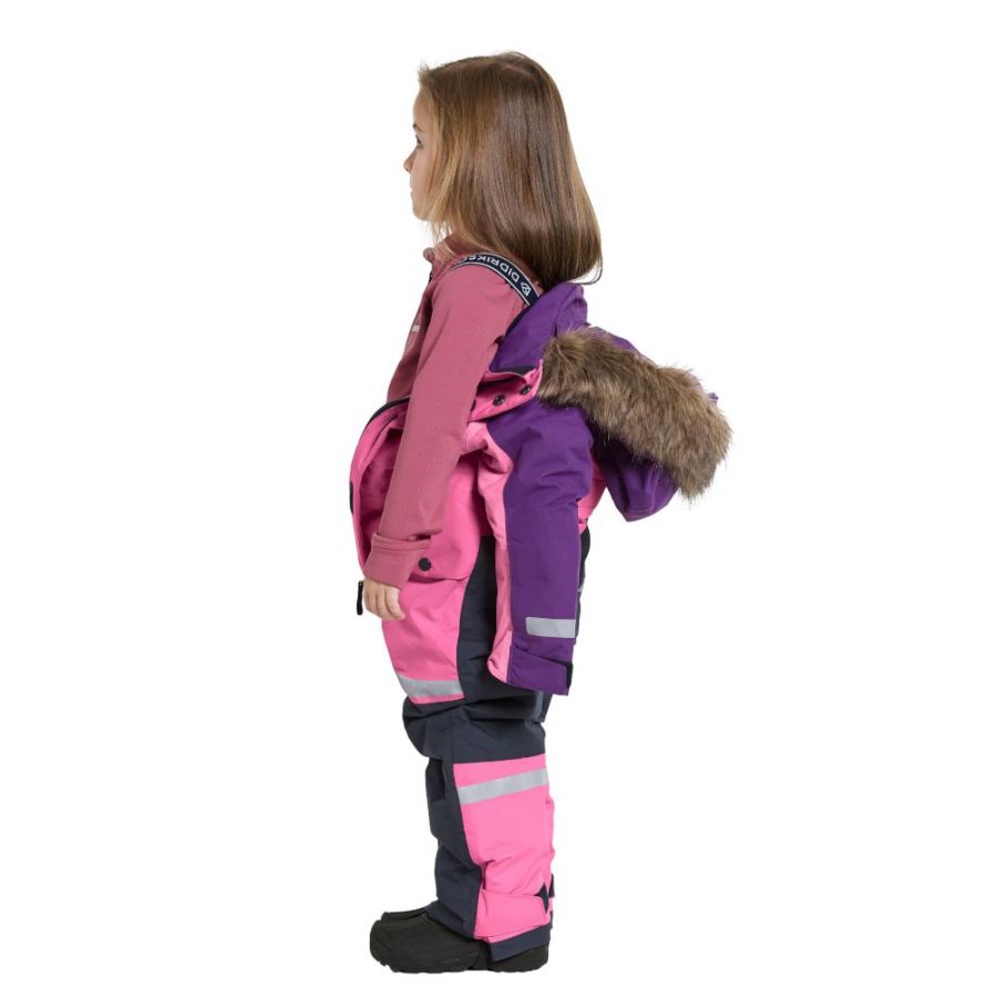Didriksons Bjärven, talvihaalari, junior, pink
