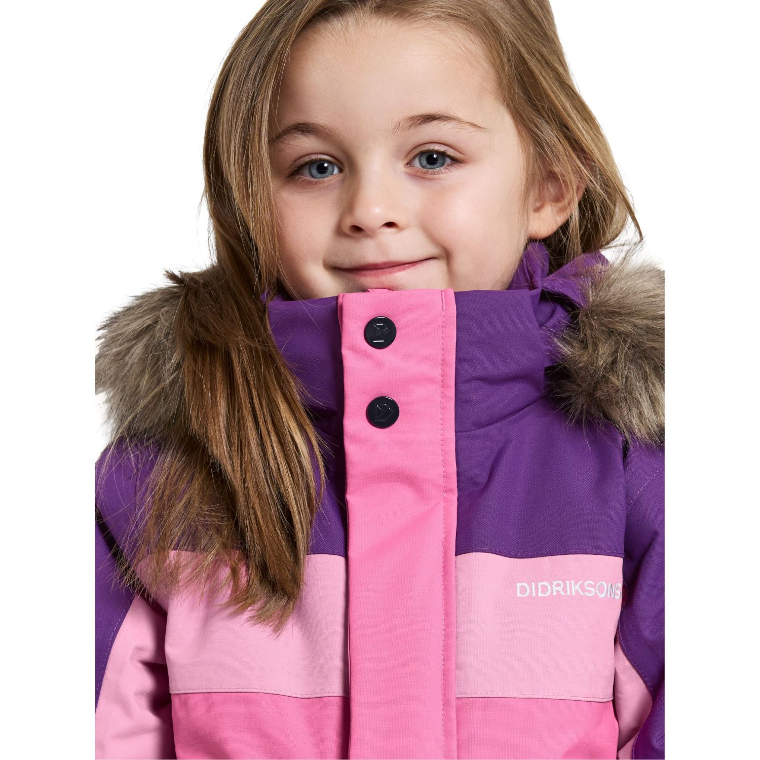 Didriksons Bjärven, talvihaalari, junior, pink