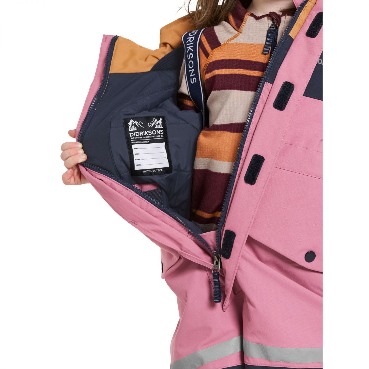 Didriksons Bjärven, tuta da sci, junior, rosa