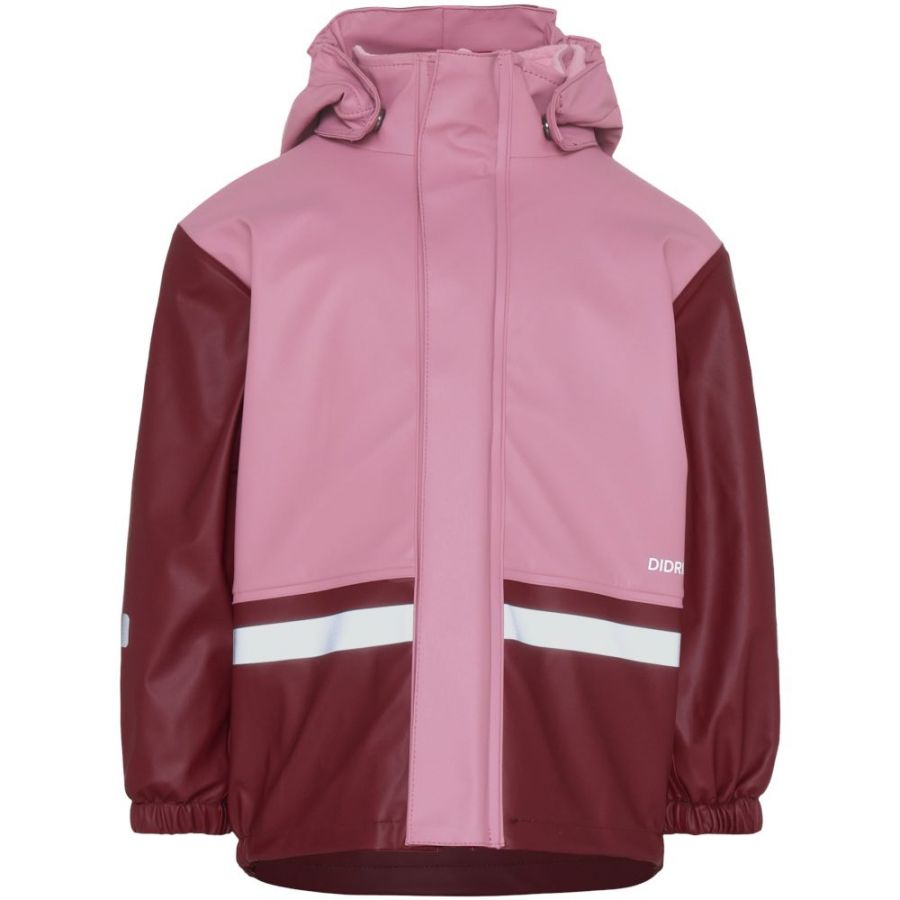 Didriksons Boardman, completo antipioggia, junior, rosa