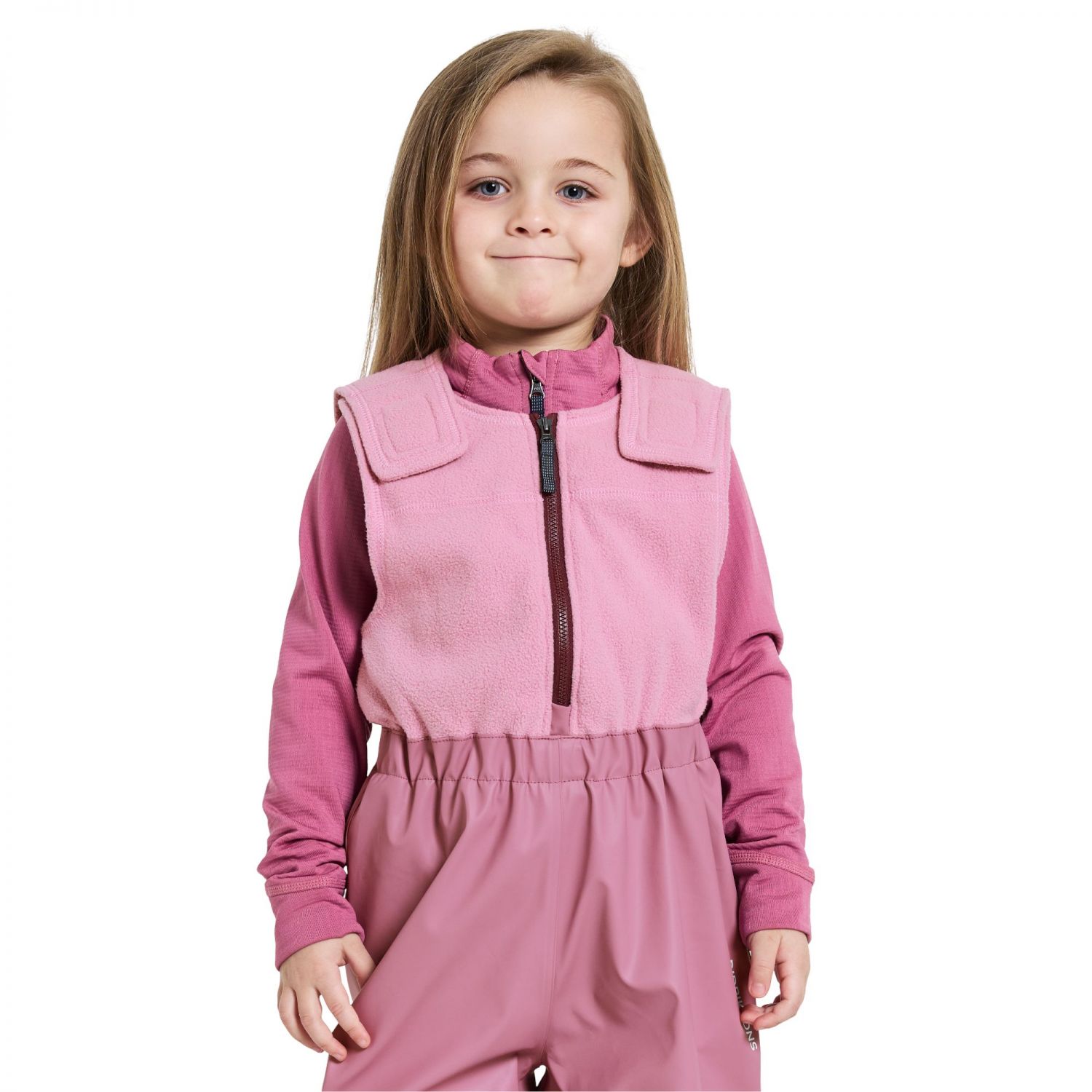 Didriksons Boardman, completo antipioggia, junior, rosa