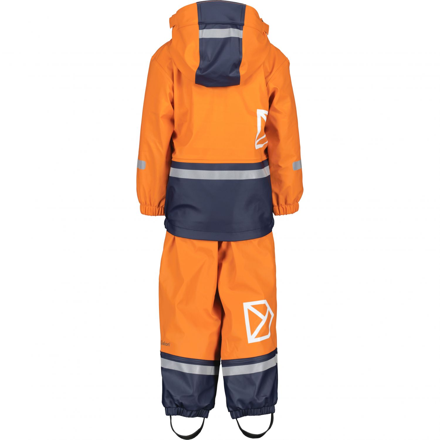 Didriksons Boardman, ensemble de pluie, junior, orange