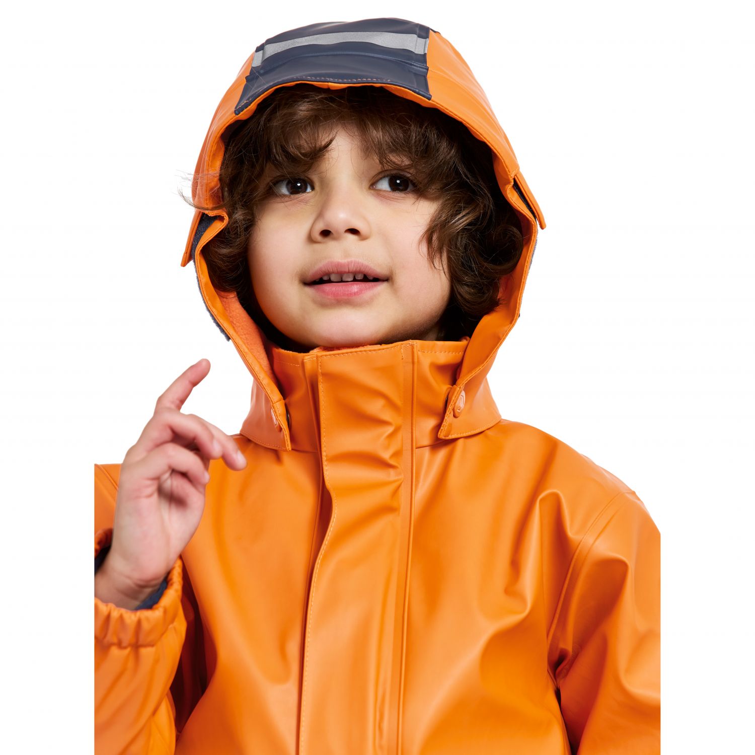 Didriksons Boardman, ensemble de pluie, junior, orange