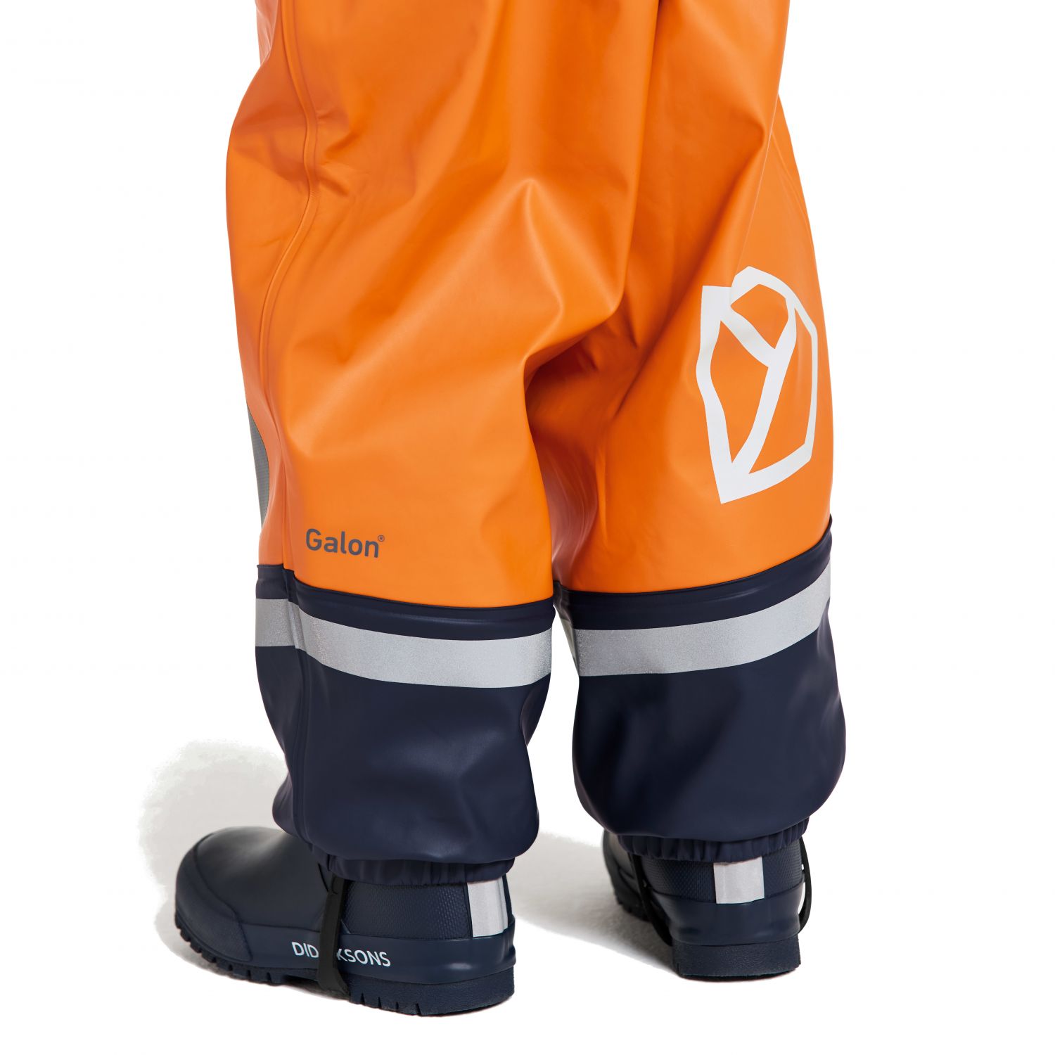 Didriksons Boardman, ensemble de pluie, junior, orange