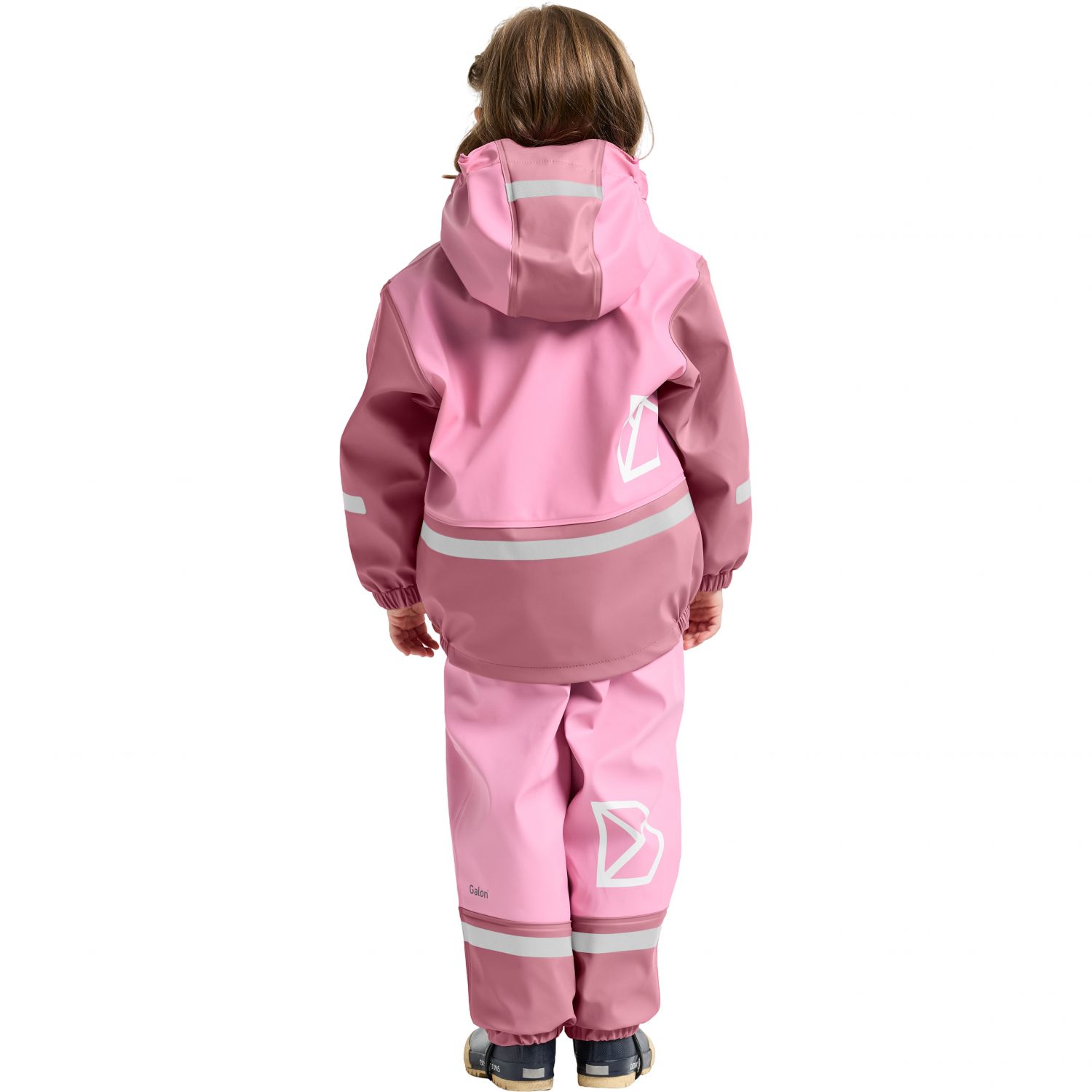 Didriksons Boardman, ensemble de pluie, junior, rose