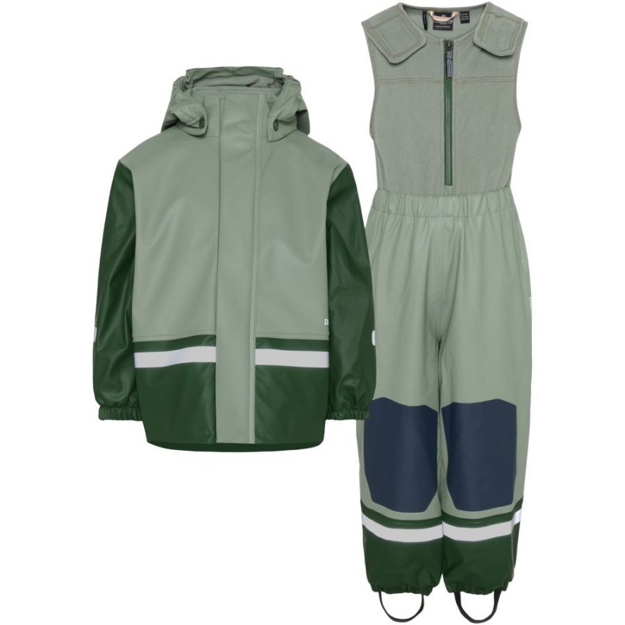 Didriksons Boardman, ensemble de pluie, junior, vert clair