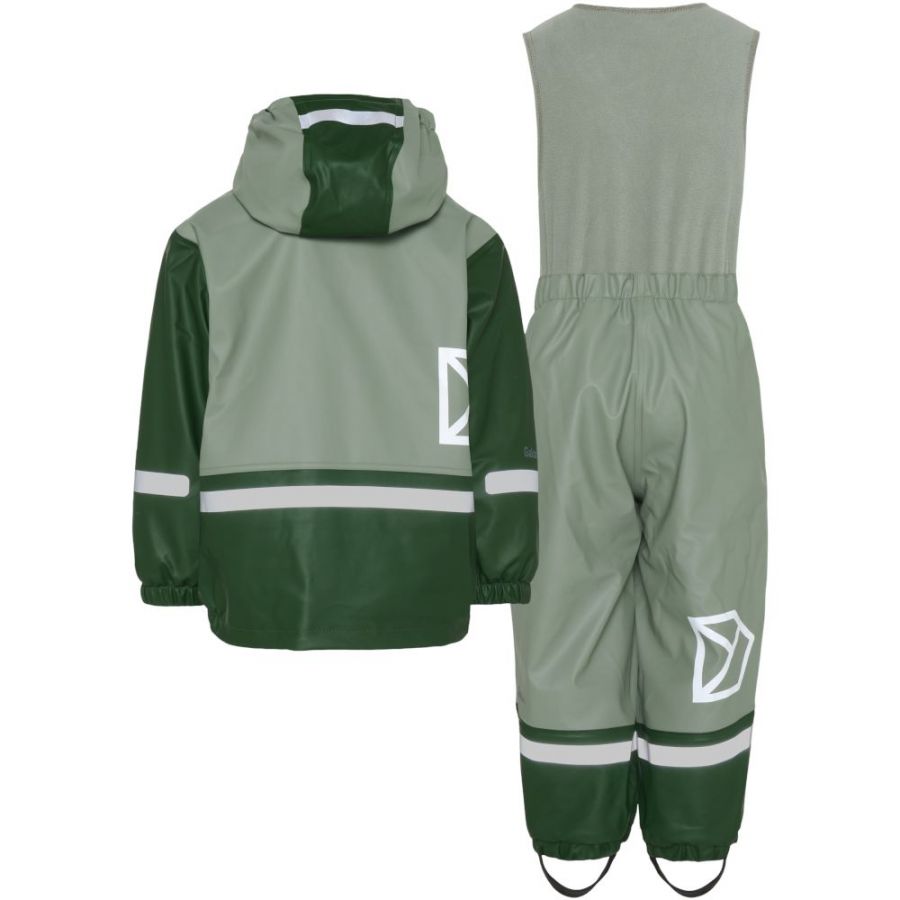 Didriksons Boardman, ensemble de pluie, junior, vert clair