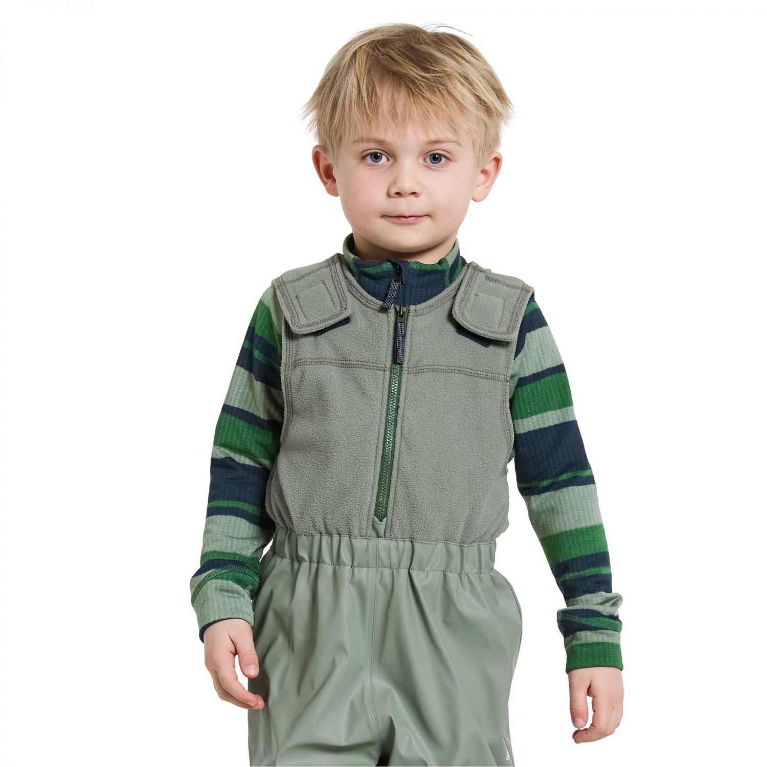 Didriksons Boardman, ensemble de pluie, junior, vert clair