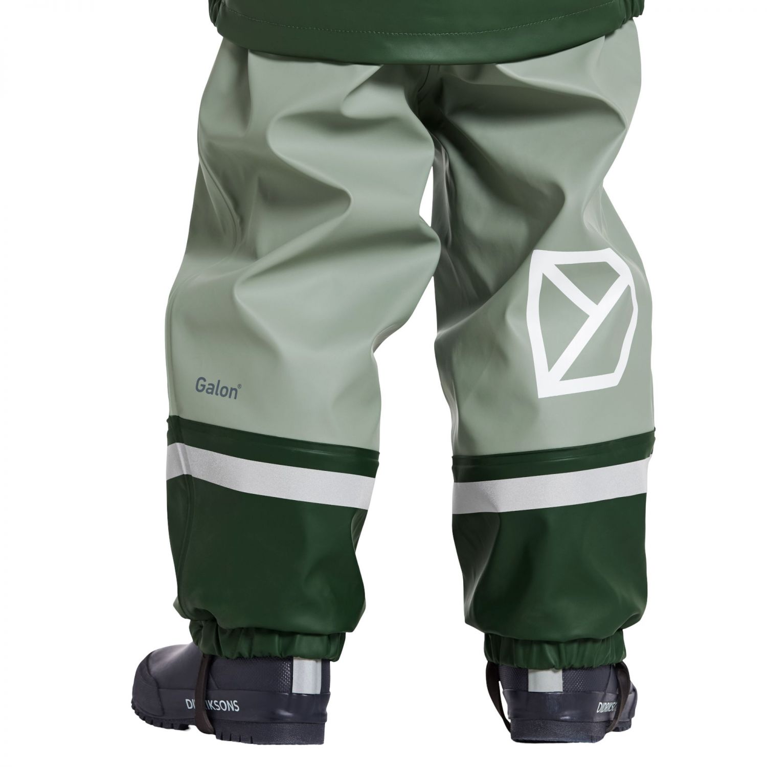 Didriksons Boardman, ensemble de pluie, junior, vert clair