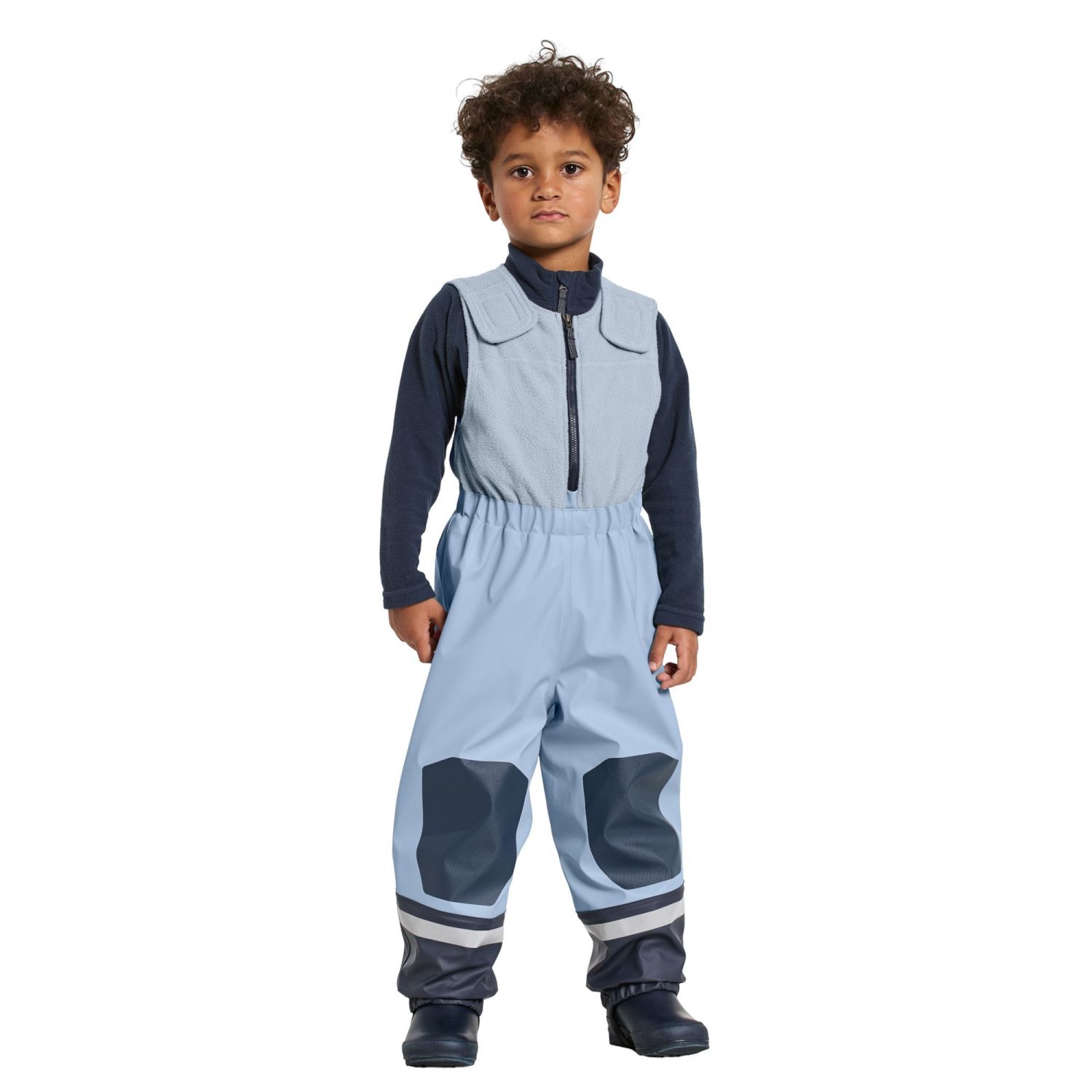 Didriksons Boardman, rain set, junior, cloud blue