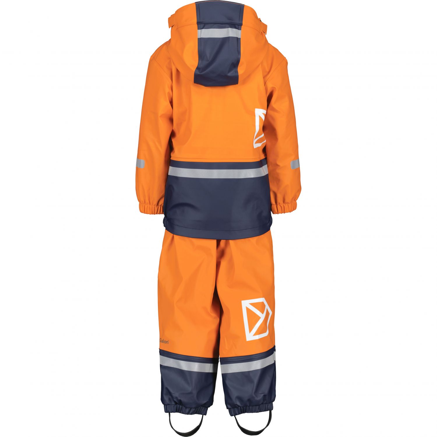 Didriksons Boardman, rain set, junior, orange jam