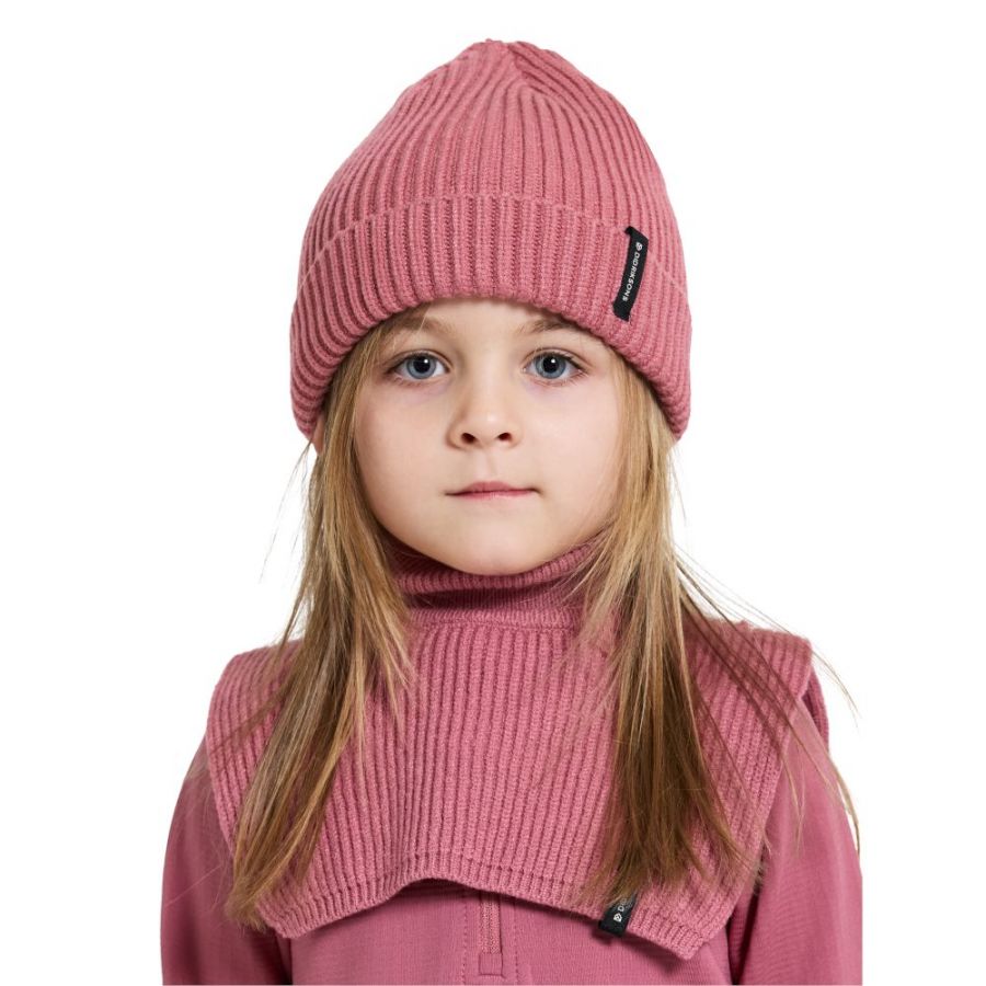 Didriksons Bus, beanie, junior, heather pink