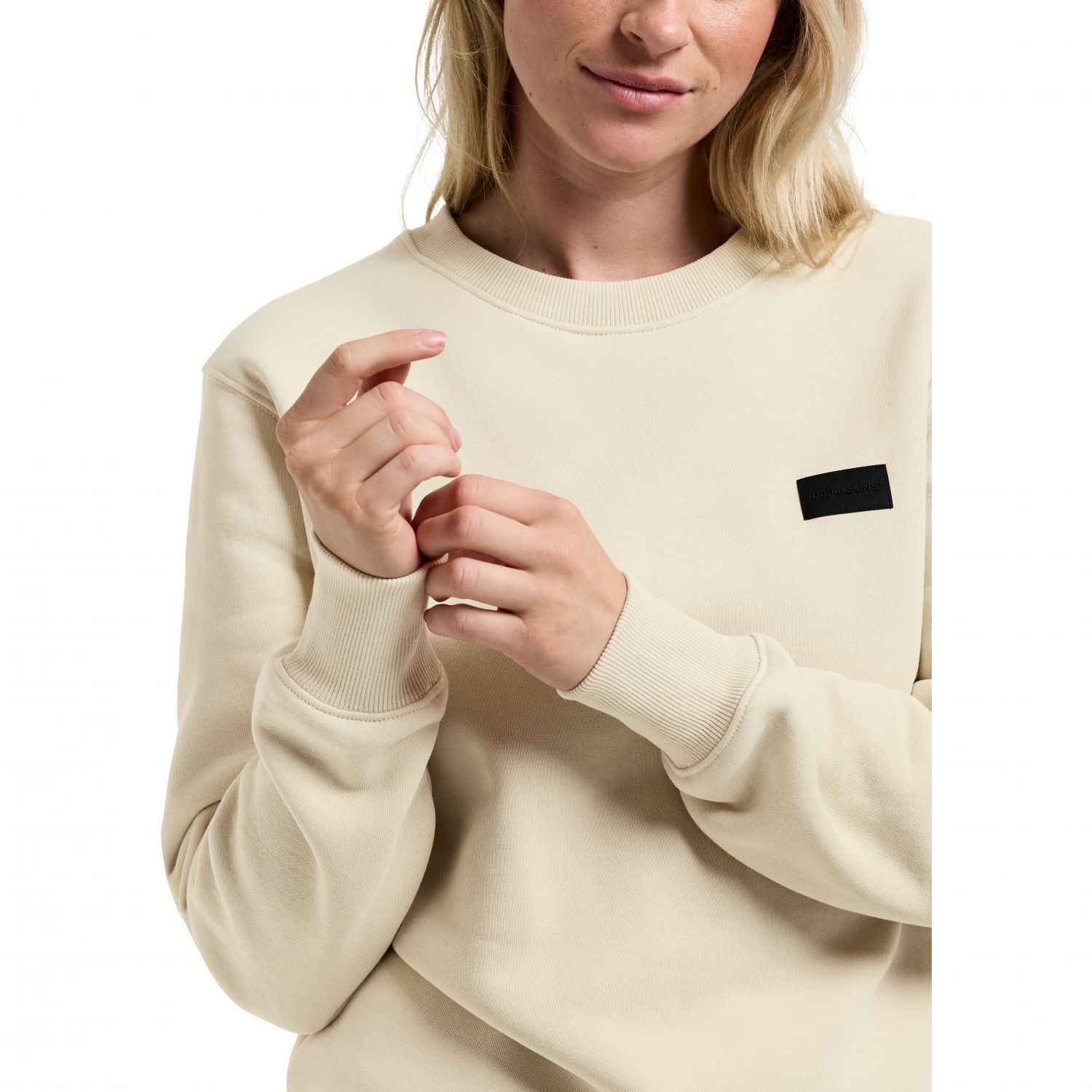 Didriksons Callie, sweater, dame, light beige