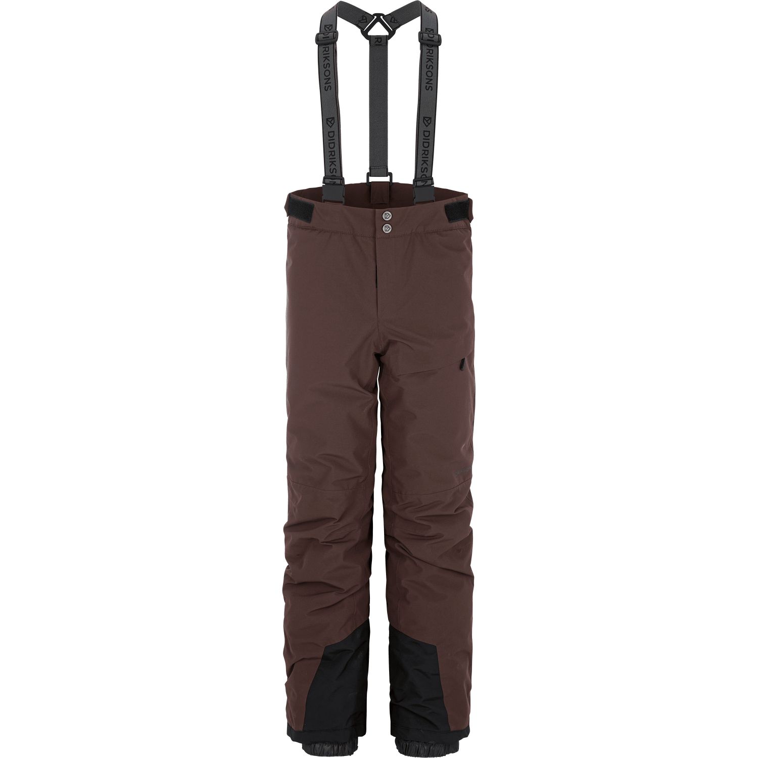 Didriksons Dacit, pantalon de ski, junior, shadow brown