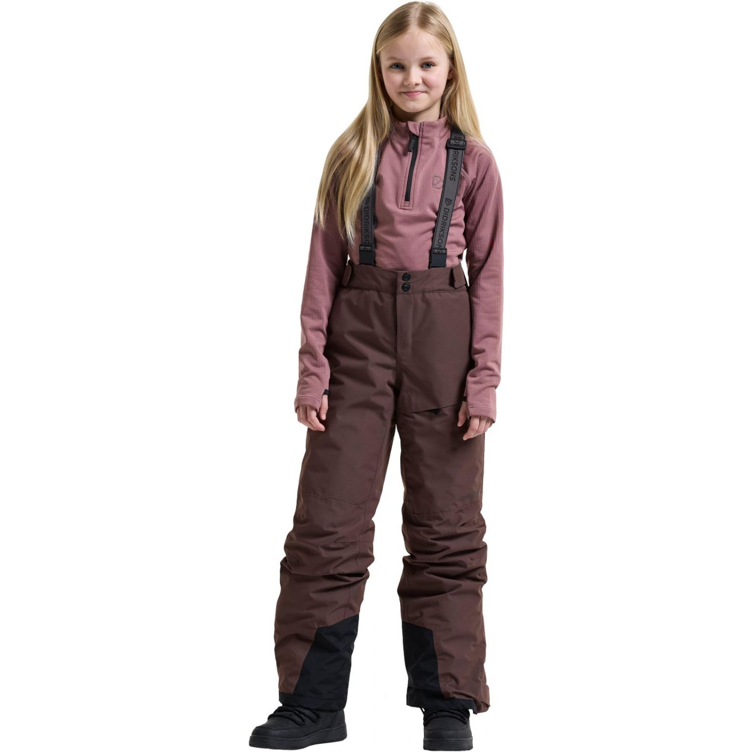 Didriksons Dacit, Skihose, Junior, Shadow Brown
