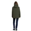 Didriksons Daniella, veste imperméable, femme, vert foncé