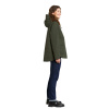 Didriksons Daniella, veste imperméable, femme, vert foncé